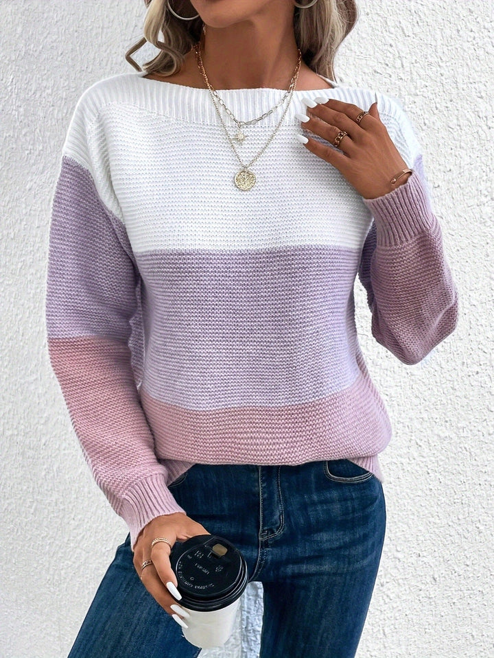 Women's Sweater | Long Sleeve Round Neckline