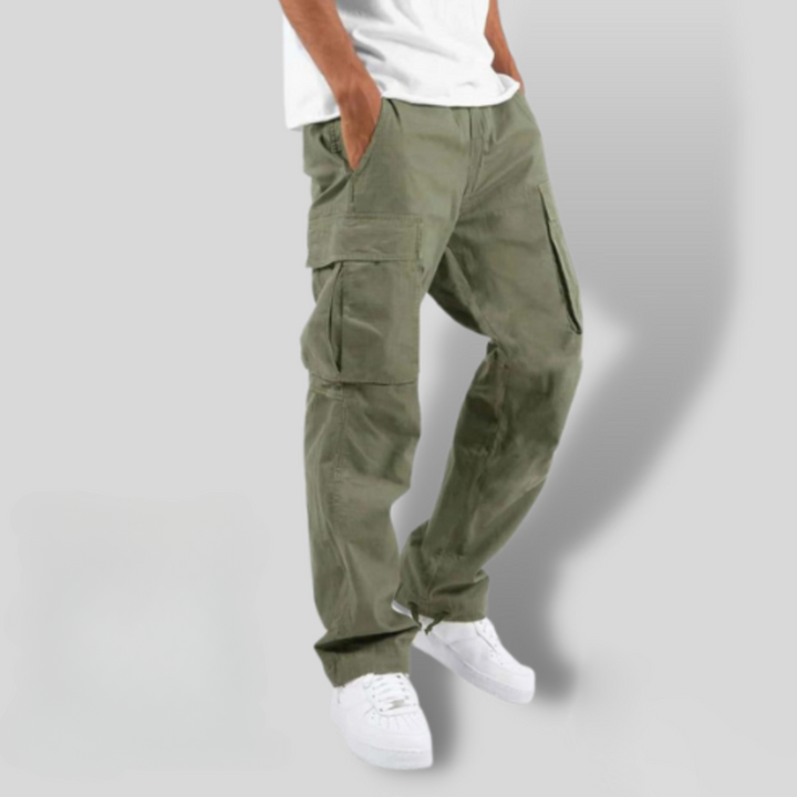 Men’s Cargo Pants | Straight Leg Flap Pocket