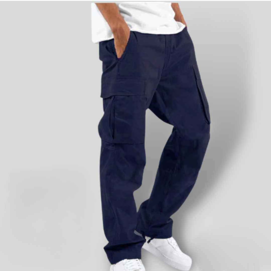 Men’s Cargo Pants | Straight Leg Flap Pocket