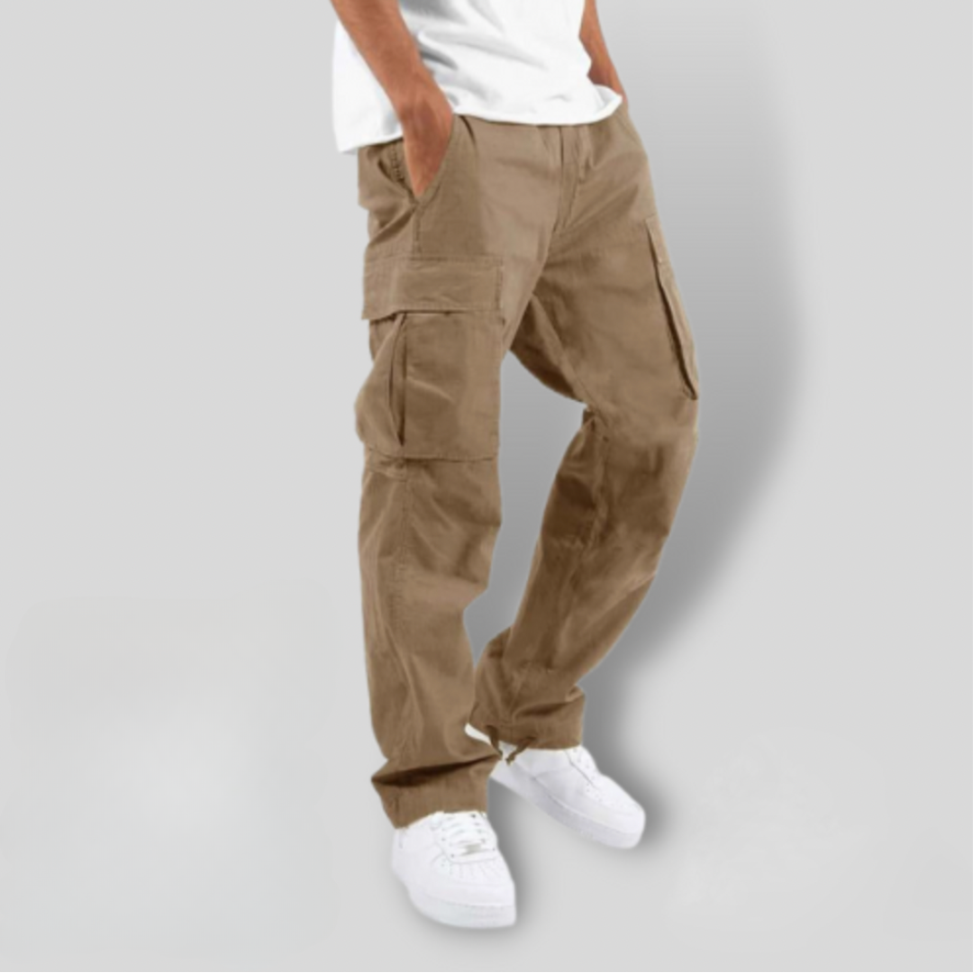 Men’s Cargo Pants | Straight Leg Flap Pocket