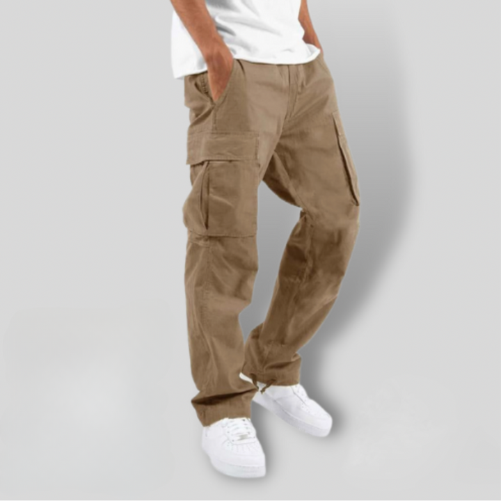 Men’s Cargo Pants | Straight Leg Flap Pocket