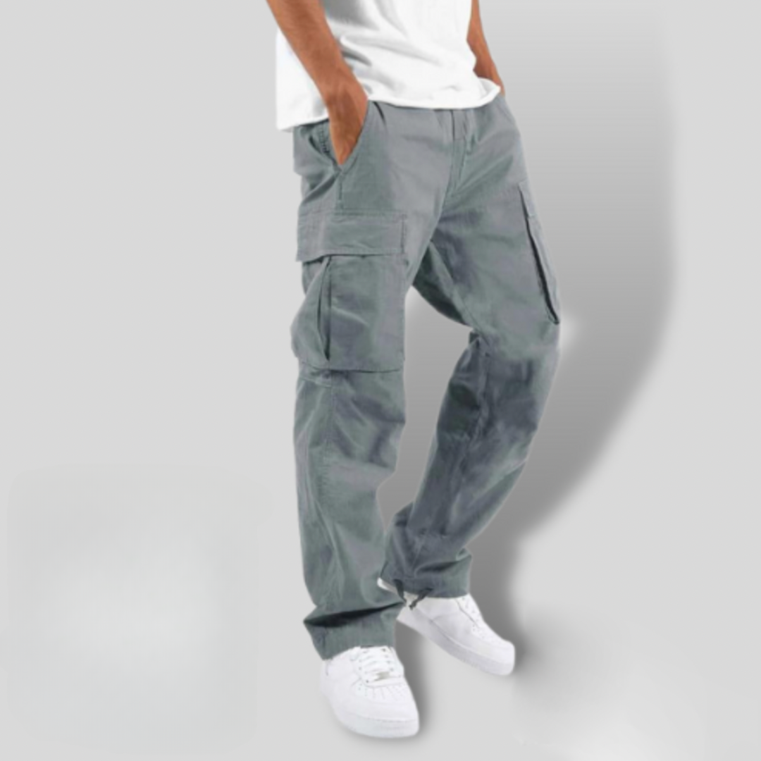 Men’s Cargo Pants | Straight Leg Flap Pocket