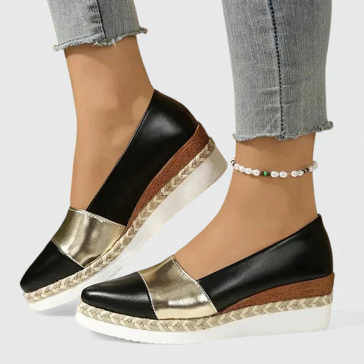 Sandals For Women | Structured Slip-On Wedge