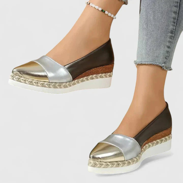 Sandals For Women | Structured Slip-On Wedge