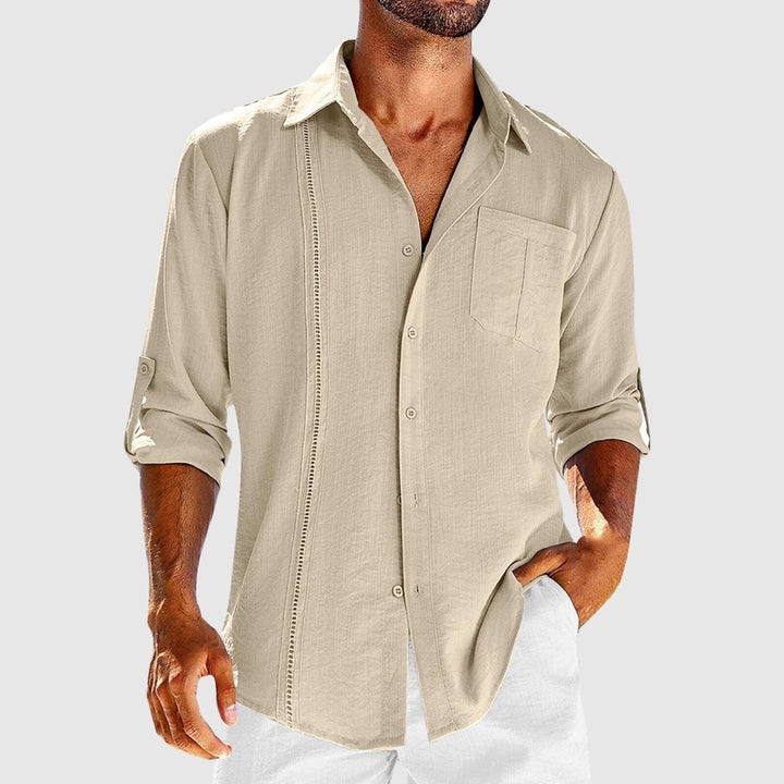 Men's Button-Down Shirt | Embroidered