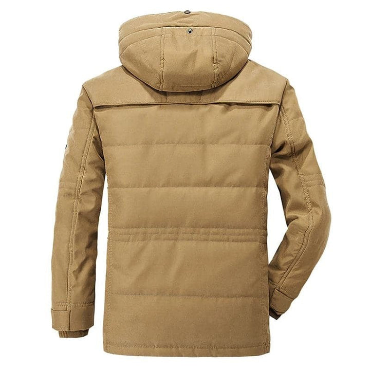 Men's Winter Coat | Zip-Up Hoodie Design