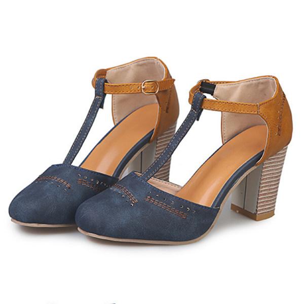 Mary Jane Shoes for Women | Block Heel T-Strap