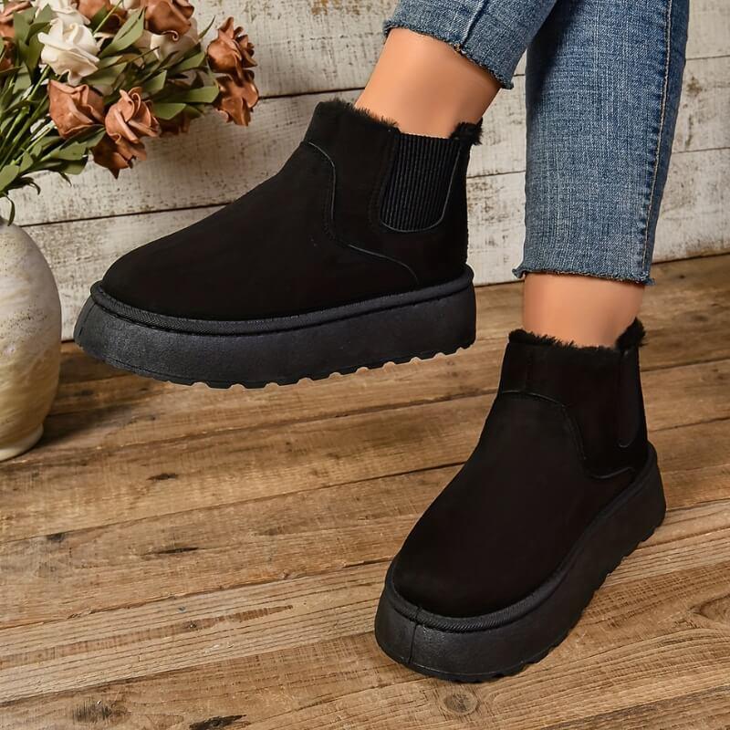 Boots For Women | Platform Slip-On