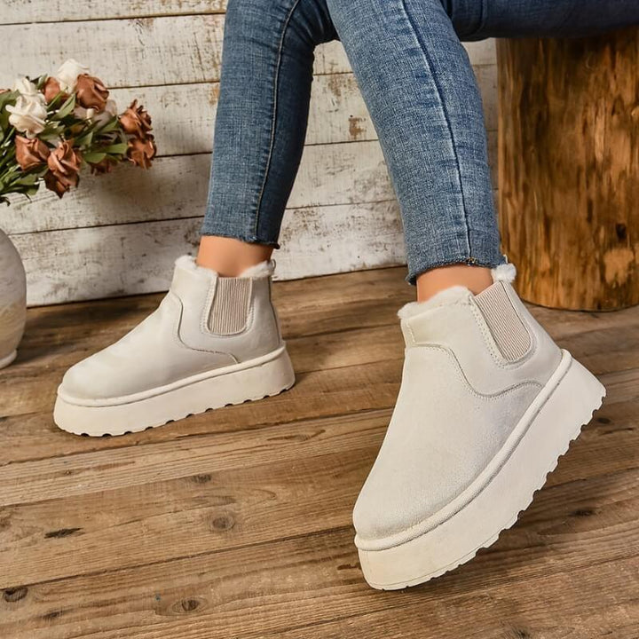 Boots For Women | Platform Slip-On