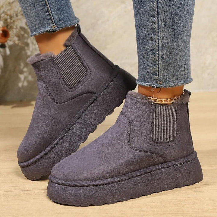 Boots For Women | Platform Slip-On