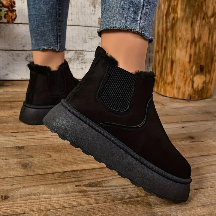 Boots For Women | Platform Slip-On