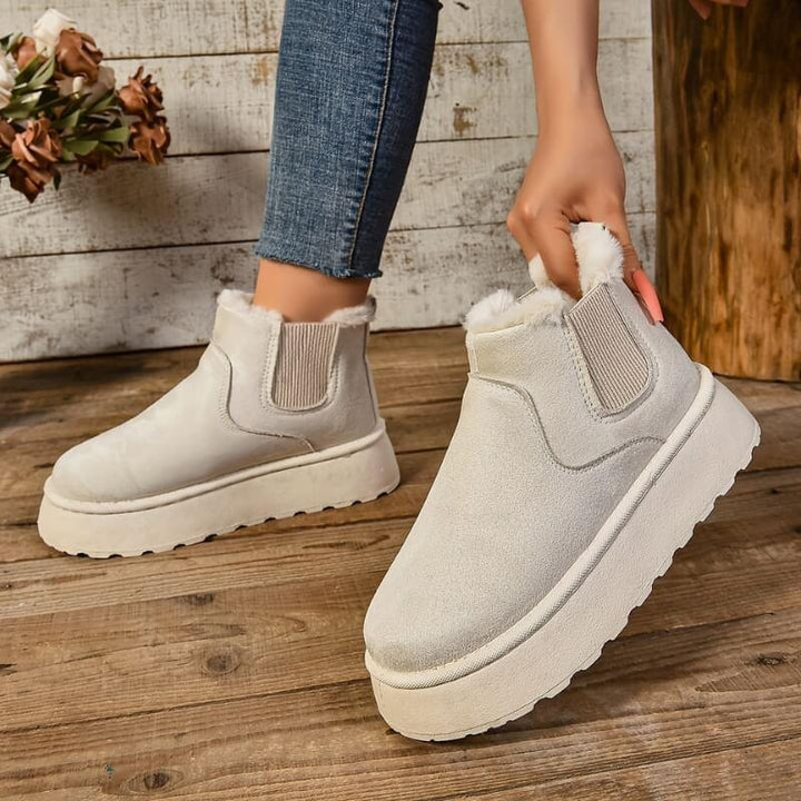 Boots For Women | Platform Slip-On