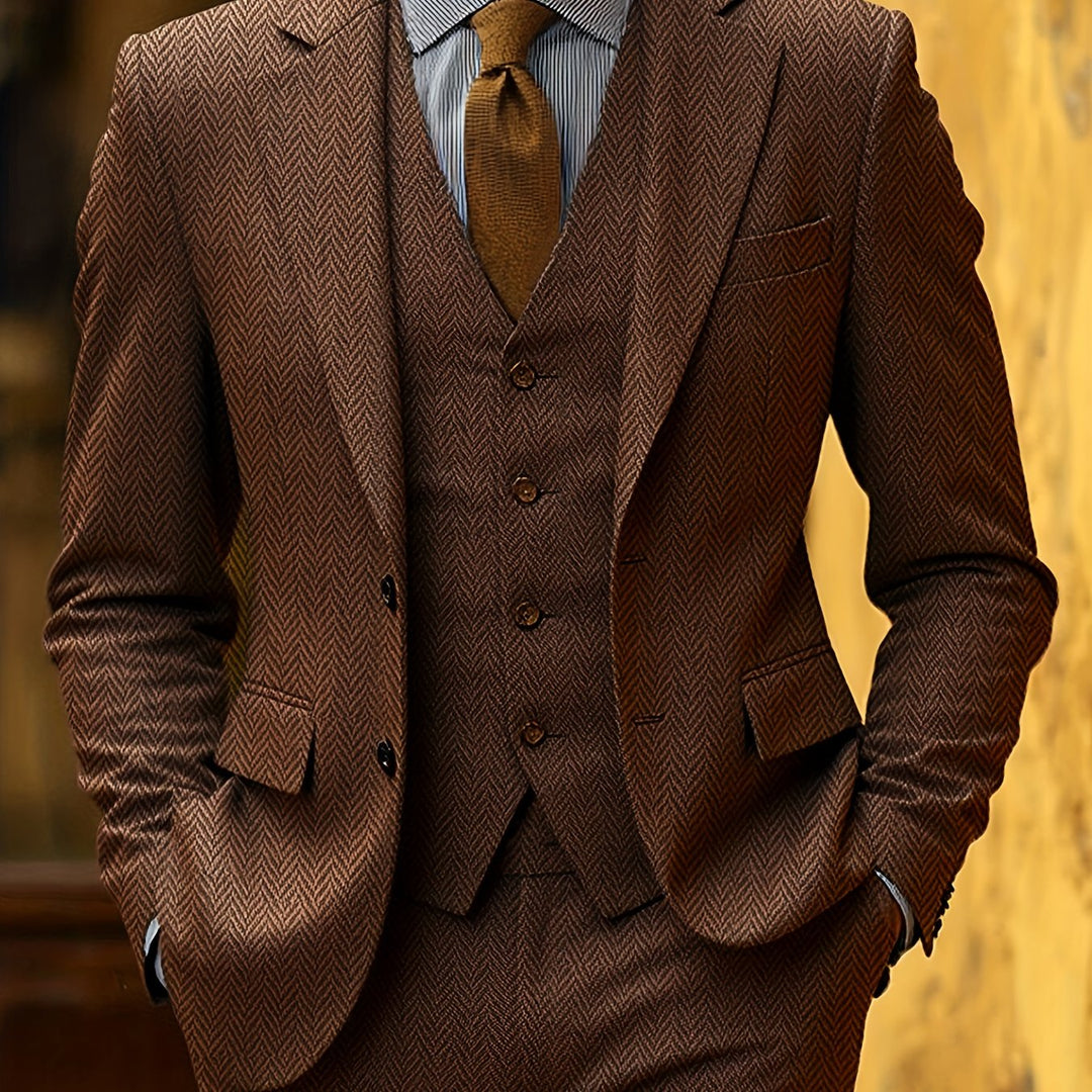 Judah | Refined Three-Piece Suit