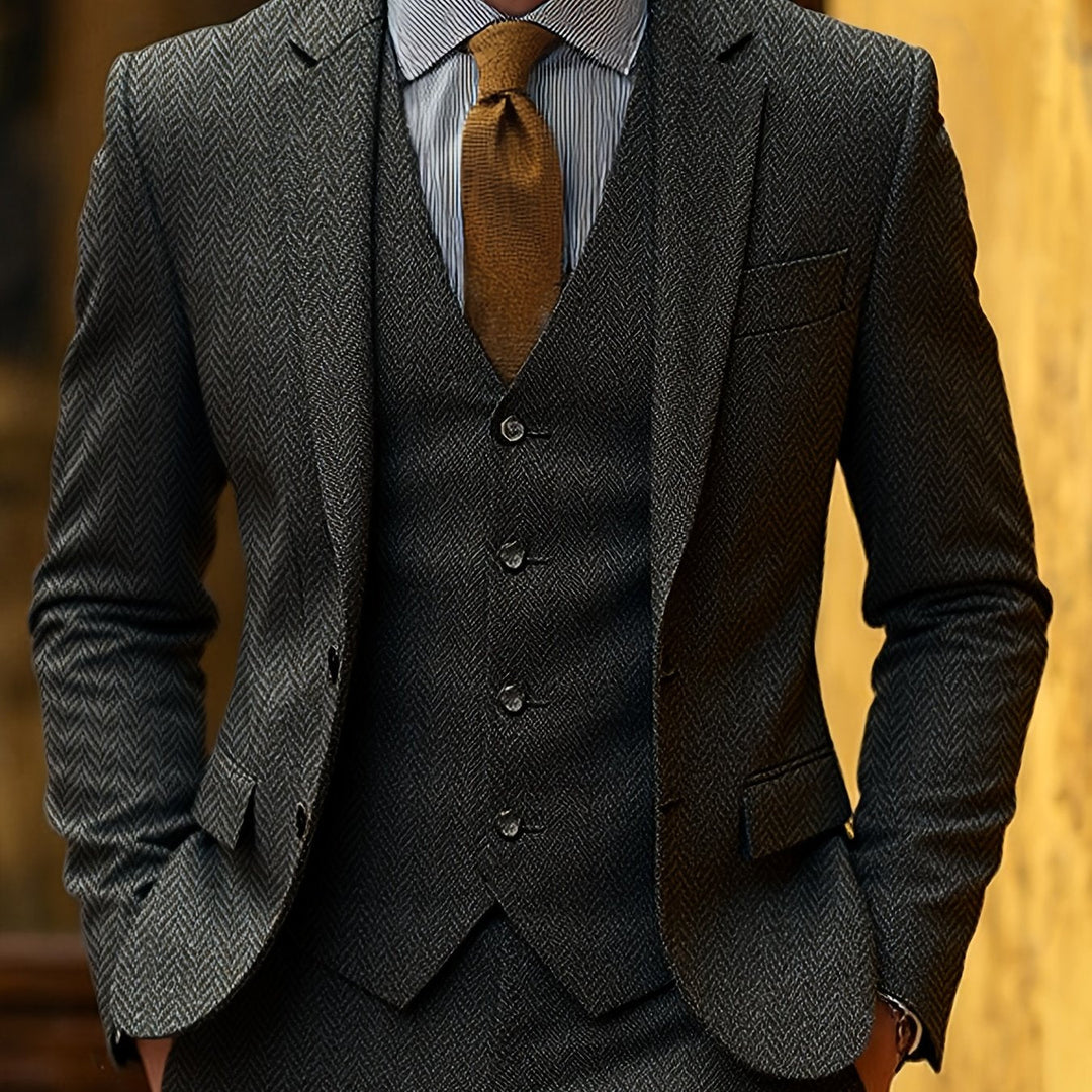 Judah | Refined Three-Piece Suit
