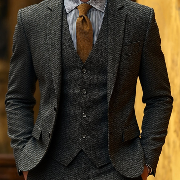 Judah | Refined Three-Piece Suit