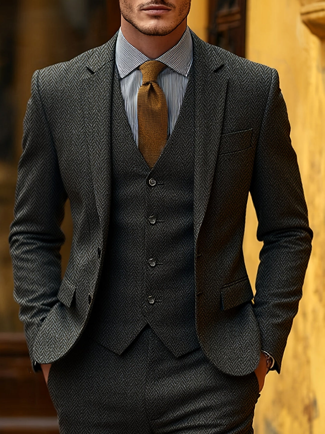 Judah | Refined Three-Piece Suit