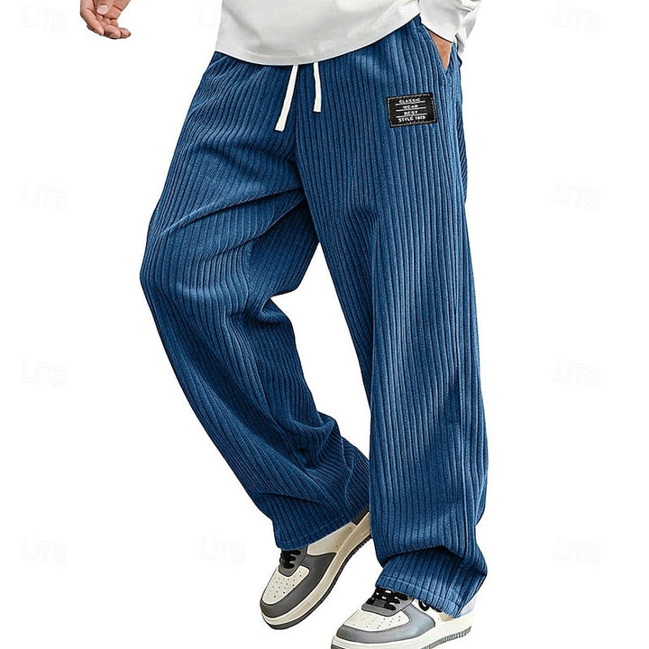 Kelvin | Relaxed Ribbed Comfort Pants