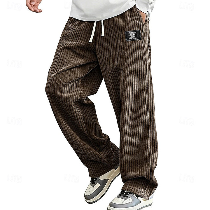 Kelvin | Relaxed Ribbed Comfort Pants