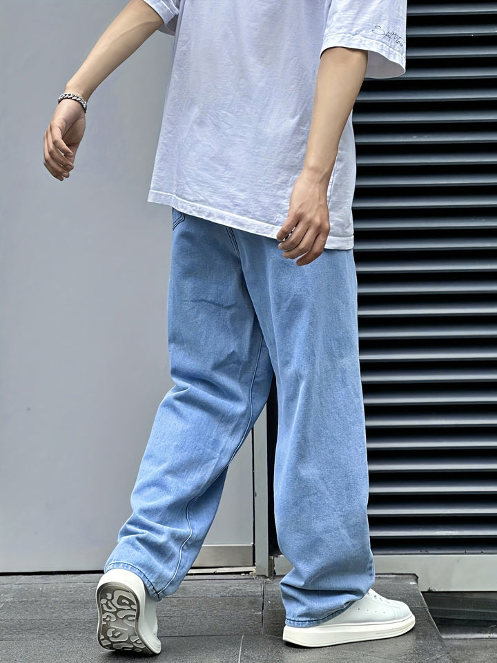 Kelvin | Relaxed Wide-Leg Jeans