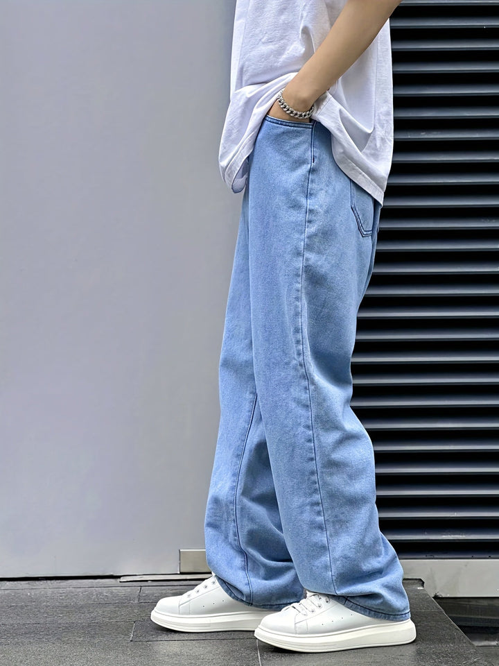 Kelvin | Relaxed Wide-Leg Jeans