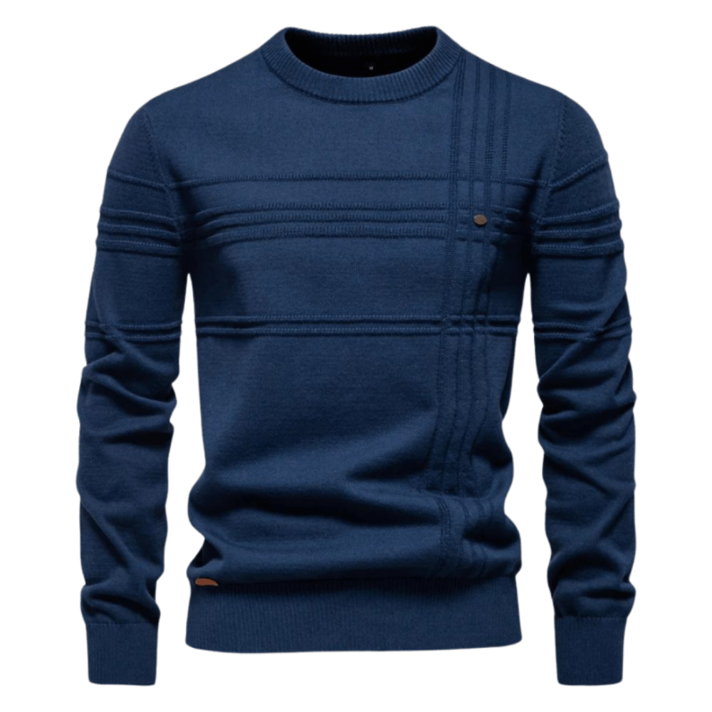 Kenneth | Burkhard - Stylish Men's Sweater With Ruit Design