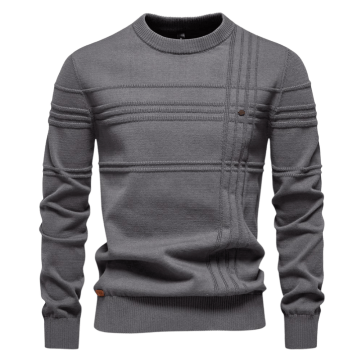 Kenneth | Burkhard - Stylish Men's Sweater With Ruit Design