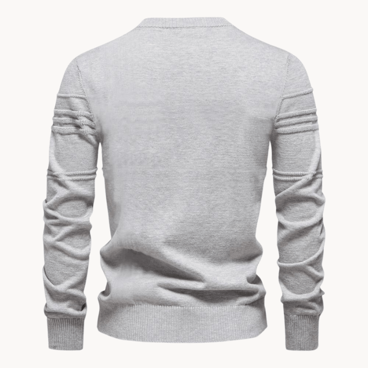 Kenneth | Burkhard - Stylish Men's Sweater With Ruit Design