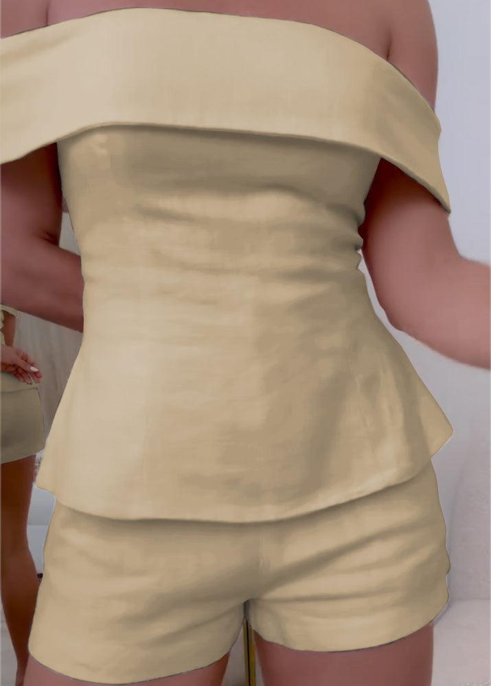 Women's Two-Piece Set | Coordinated Top and Shorts