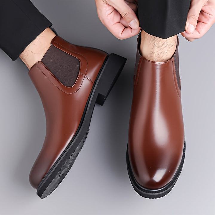 Leo | Classic Slip-On Chelsea Boots