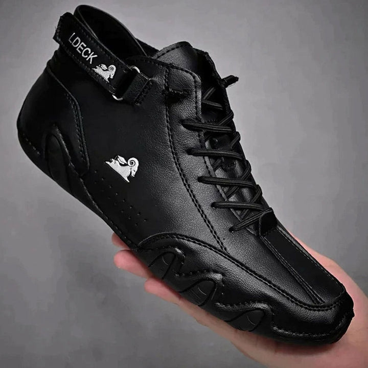 Ludwig | Men's Comfortable Lace-Up Leather Ankle Boots