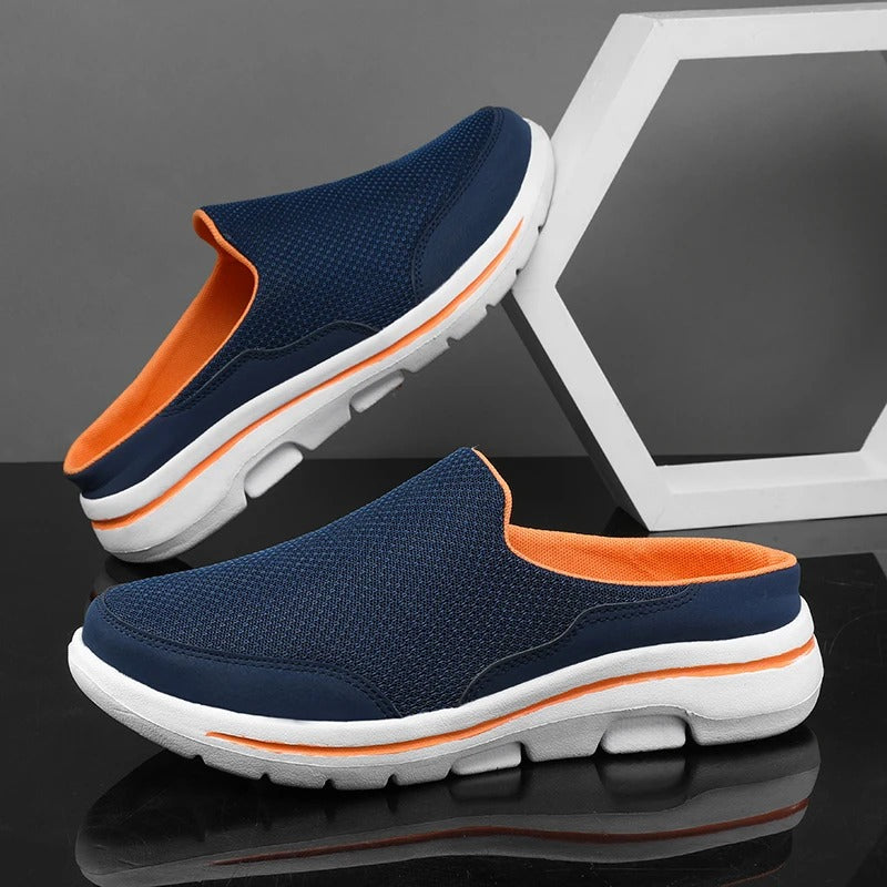 Men's  Sliders | Slip-On Mules Closed Toe Open Back