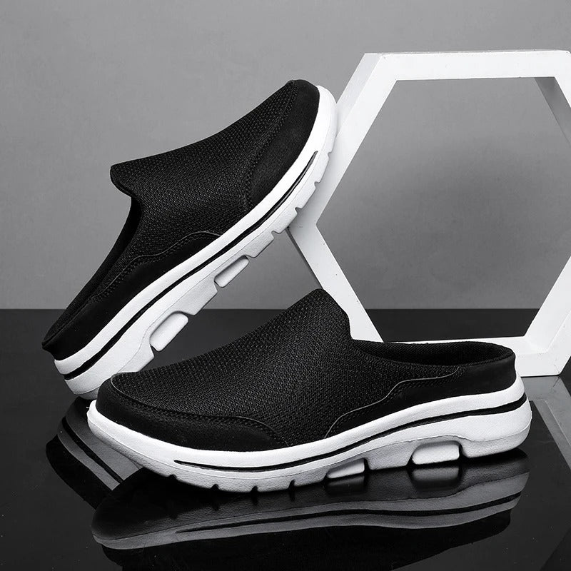 Men's  Sliders | Slip-On Mules Closed Toe Open Back