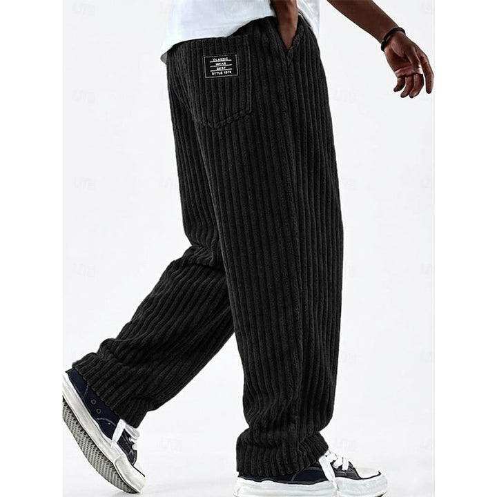 Marshall | Ribbed Straight-Leg Pants