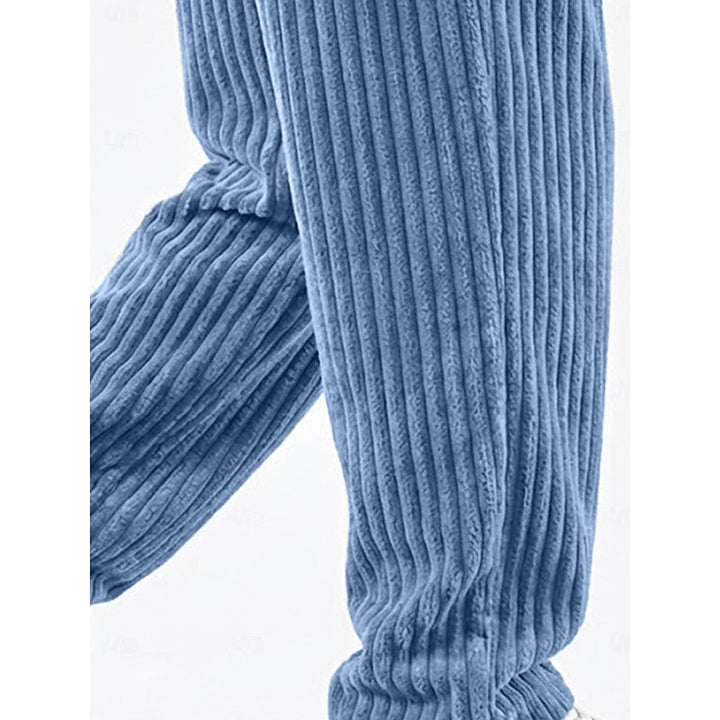 Marshall | Ribbed Straight-Leg Pants
