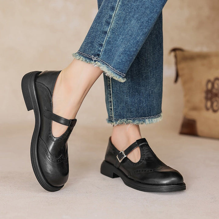 Mary Jane Shoes For Women | Closed Rounded Toe