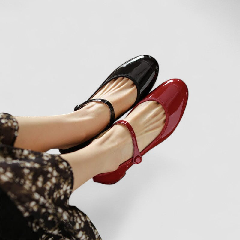 Mary Jane Shoes for Women | Block Heel Closed-toe Front