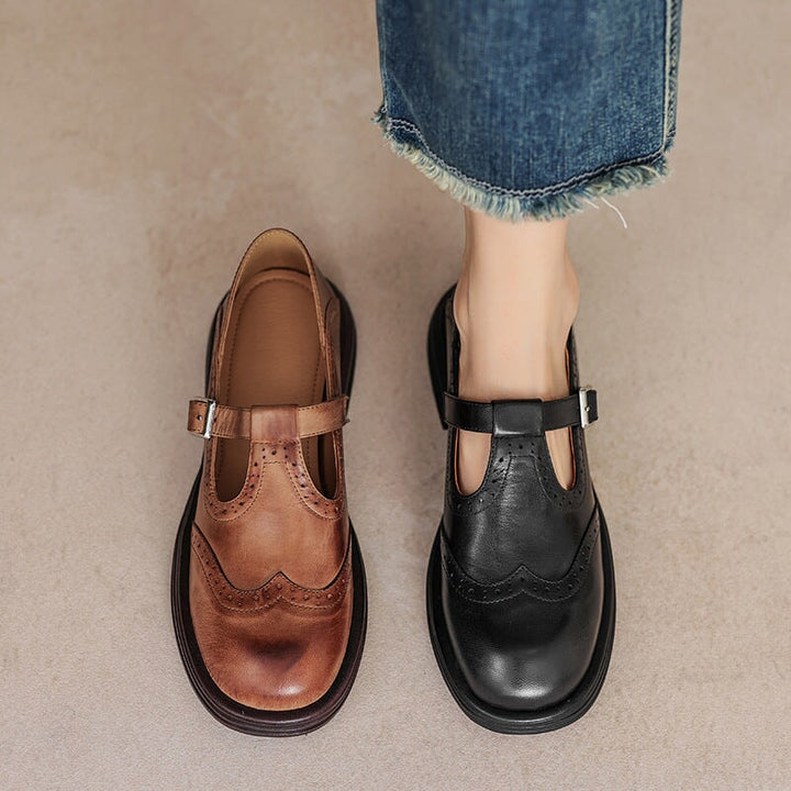 Mary Jane Shoes For Women | Closed Rounded Toe