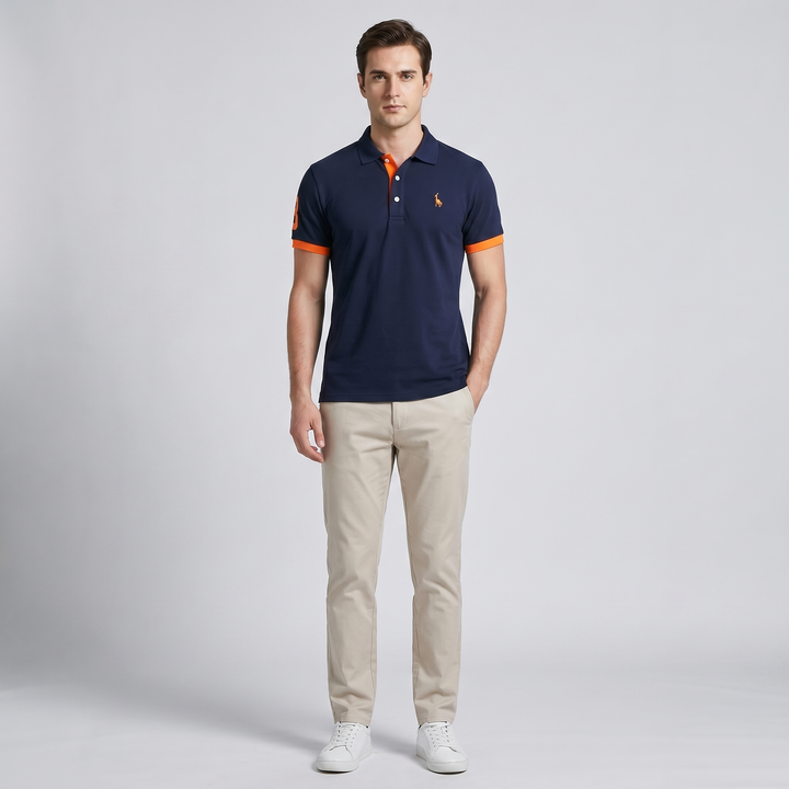 Men’s Polo Shirt | Contrast Trim Short Sleeve