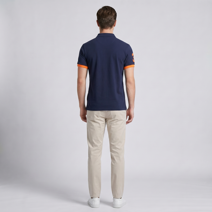Men’s Polo Shirt | Contrast Trim Short Sleeve