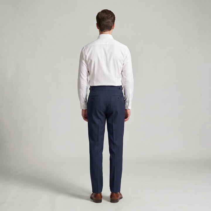 Men’s Trousers | Double Pleat High Waist
