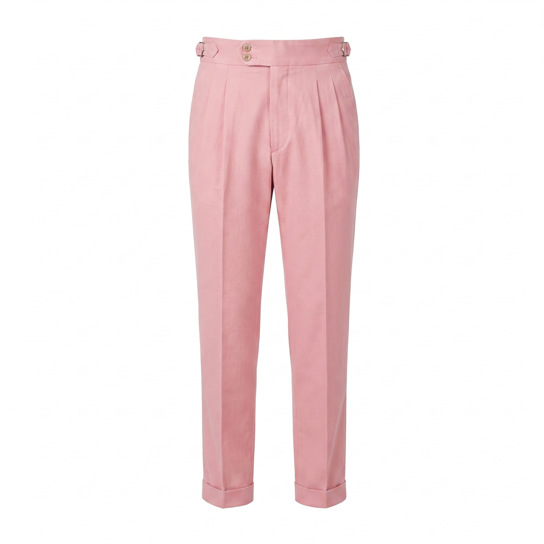 Men’s Trousers | Double Pleat High Waist