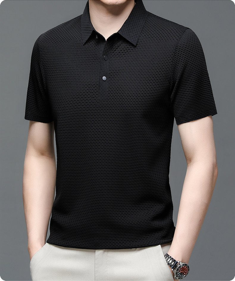 Men's Polo Shirt | Textured