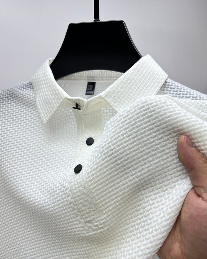 Men's Polo Shirt | Textured
