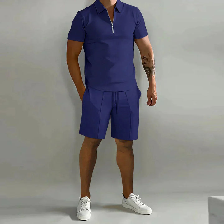 Men's Polo & Shorts Set | Zip