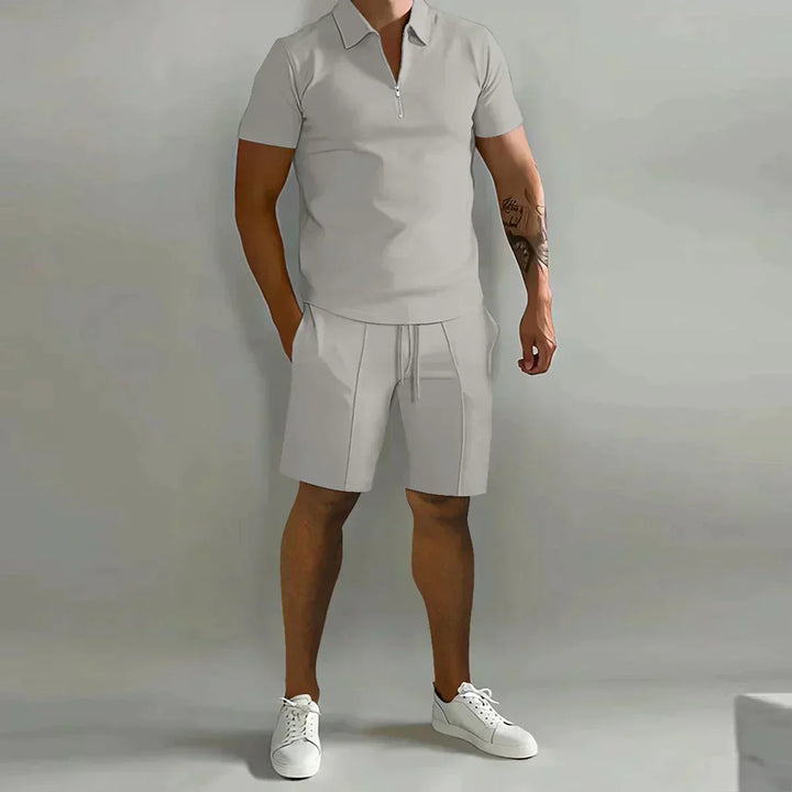 Men's Polo & Shorts Set | Zip