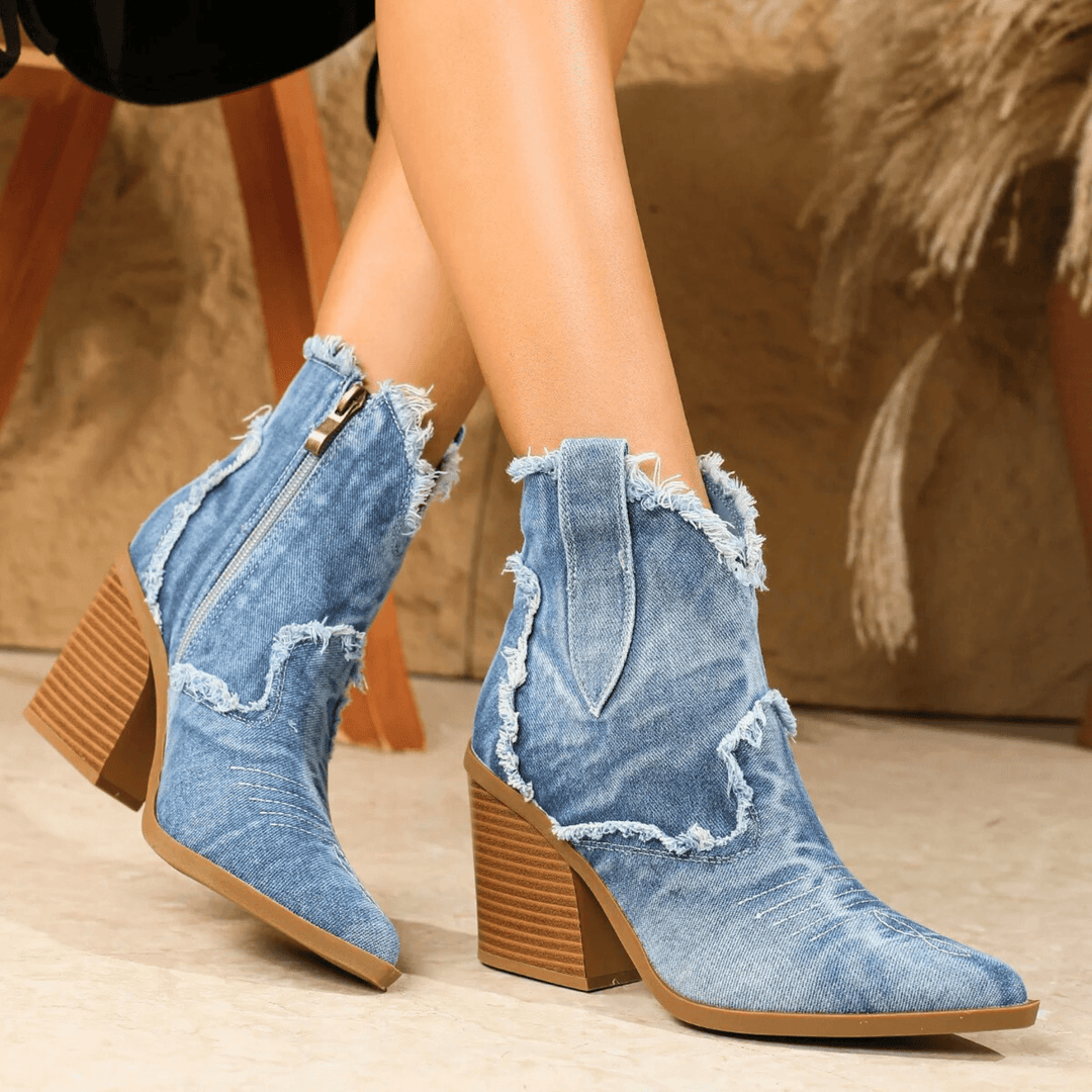 Boots For Women | Exposed Edge Detailing