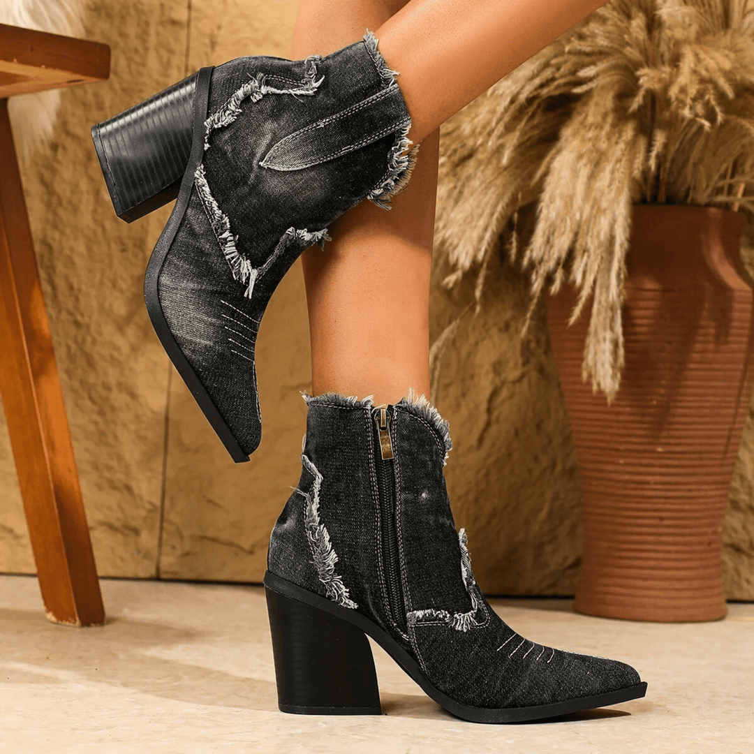 Boots For Women | Exposed Edge Detailing