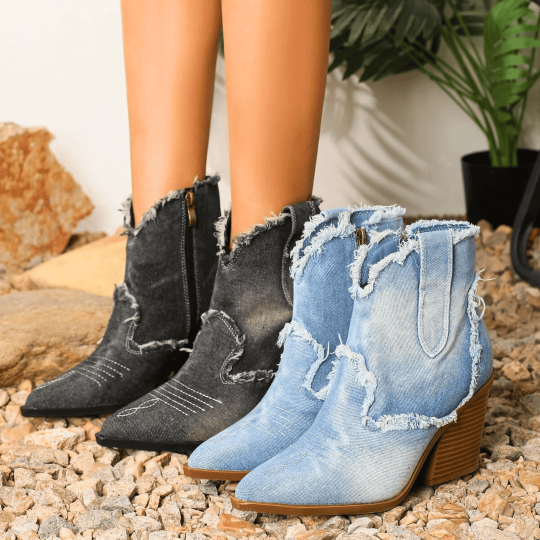 Boots For Women | Exposed Edge Detailing