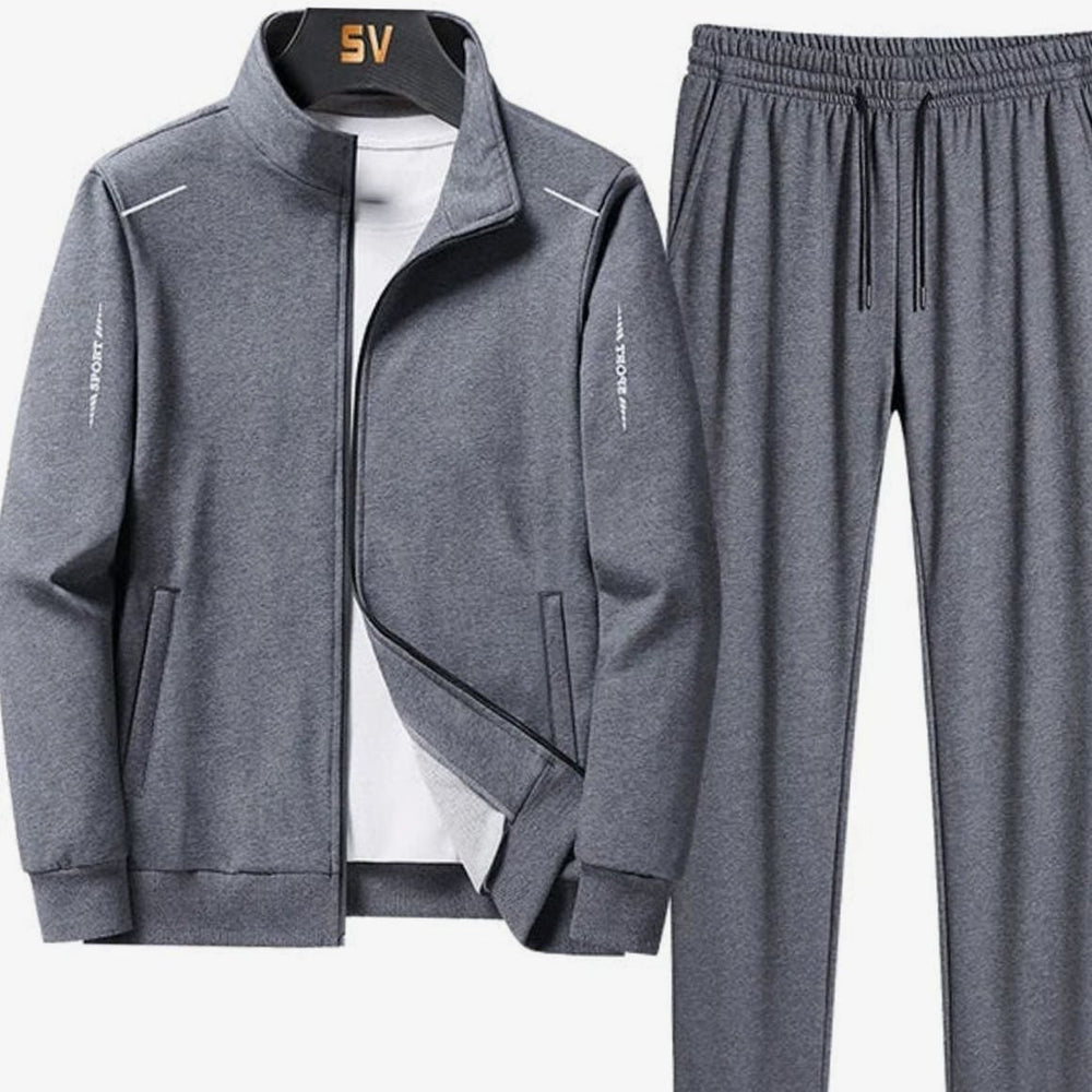 Neil | Men's Casual Tracksuit Two-Piece Zip-Up Jacket Jogger Set