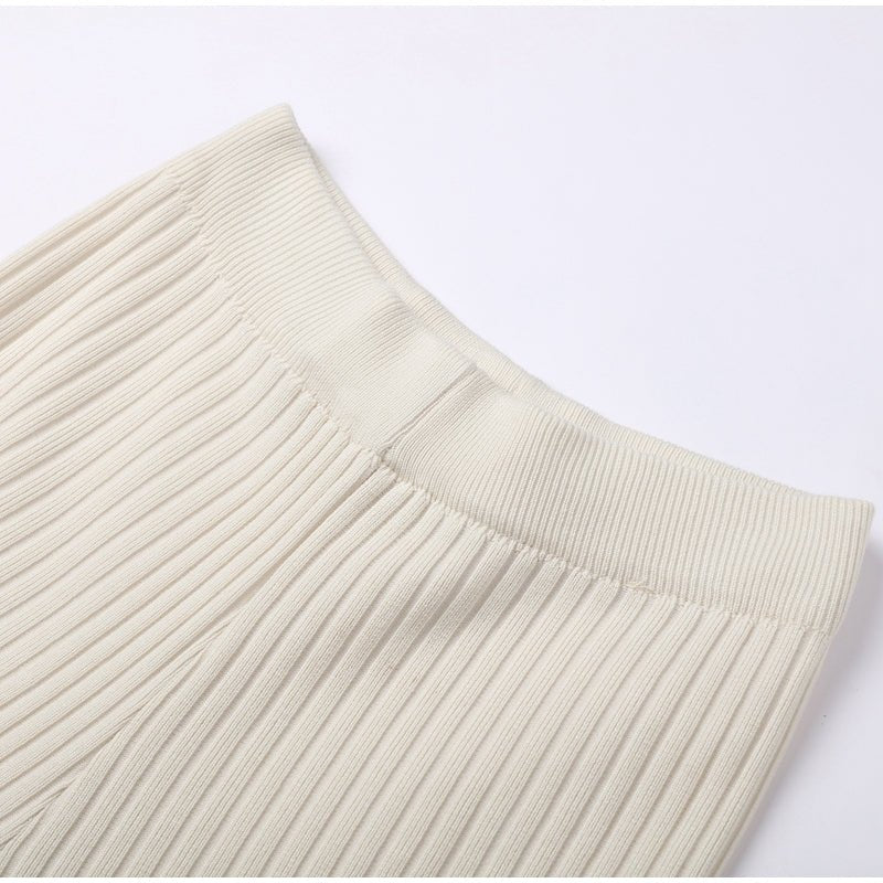 Women's Outfit Set | High Waist Cropped Top